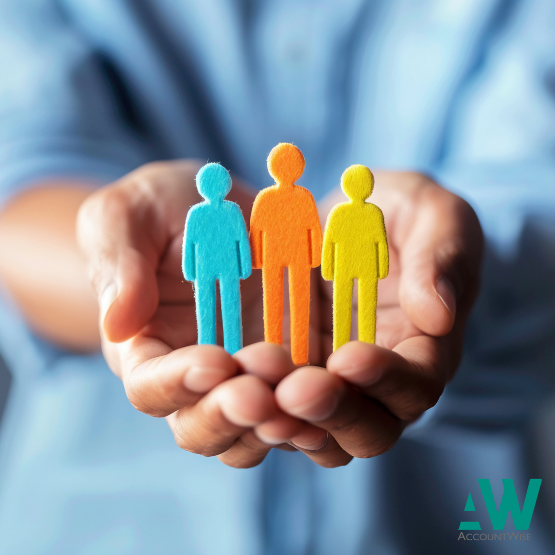 hands holding people representing health and welfare
